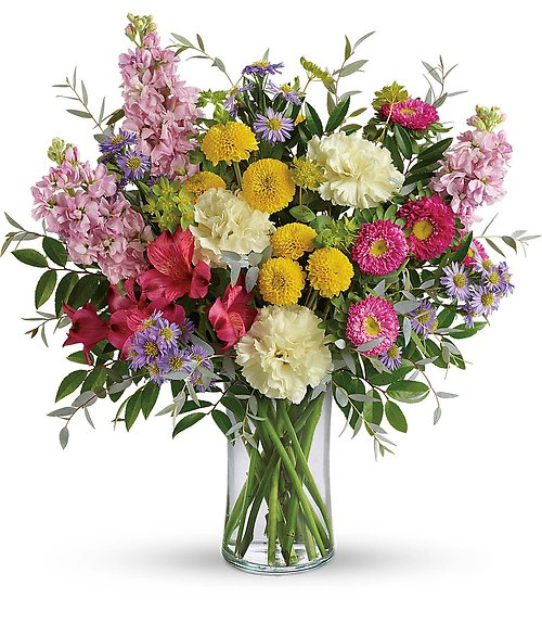 NEW Floral Sangria Bouquet Vase