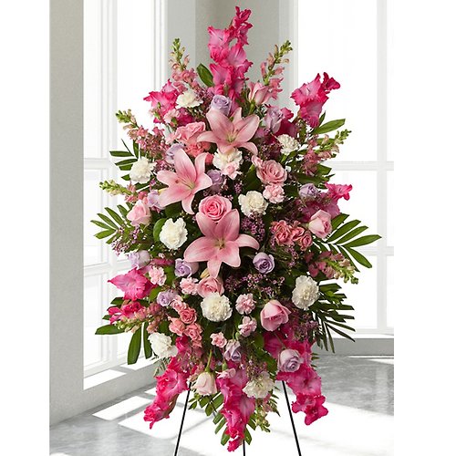Pink Standing Spray