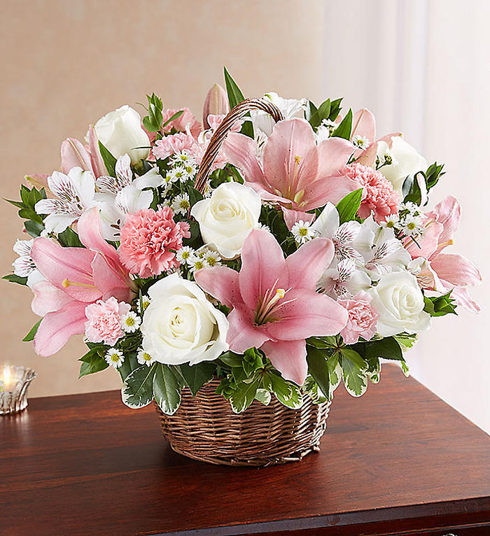 Pink Grace Basket