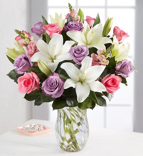 Lavish in Pink, White &#038; Purple
