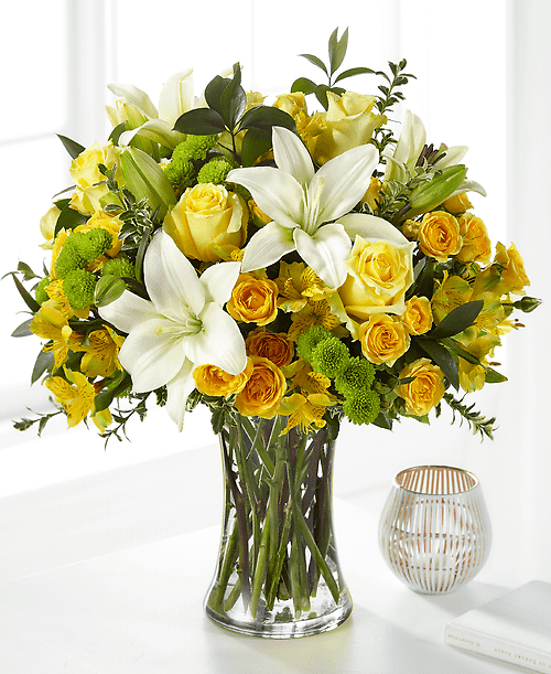 Hope &#038; Serenity Bouquet in Yellow
