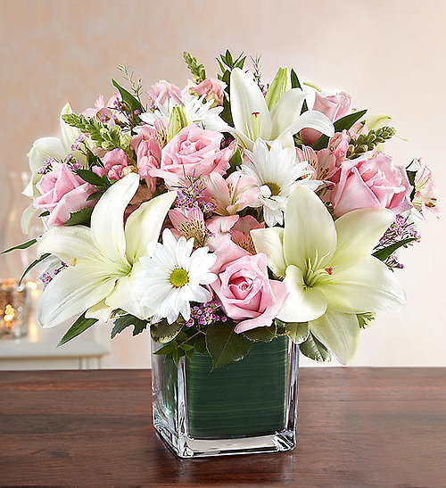 Pink &#038; White Love Cube