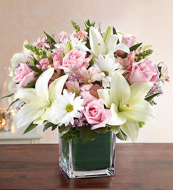Pink &#038; White Love Cube