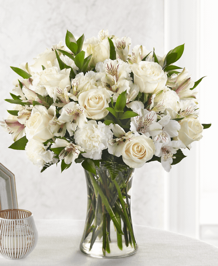 Forever Friends in White Vase