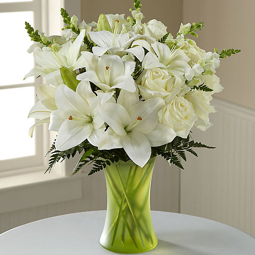 Comfort Bouquet in All White