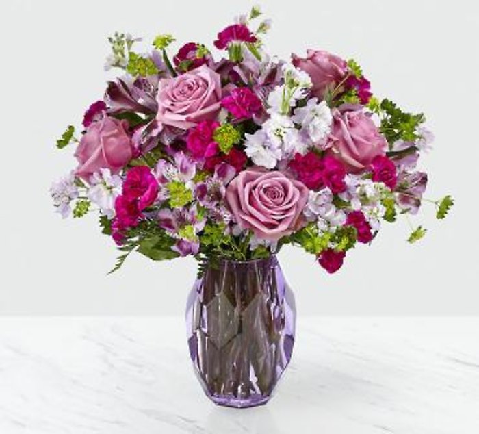 Full of Joy Bouquet (Made in Clear Vase)