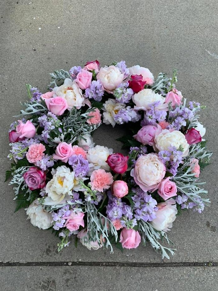High End Pastel Bliss Wreath