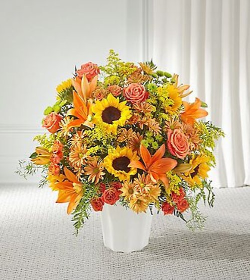 Harvest Thoughts Floor Basket