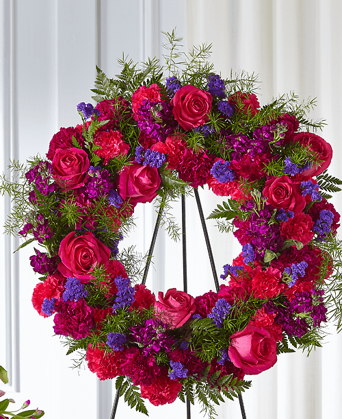 Calming Colors Wreath