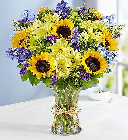Norwood Florist Sun Filled Skies Bouquet
