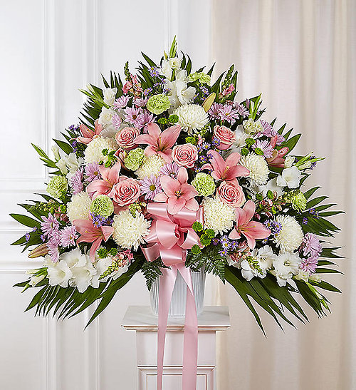Pastel With Love Tribute Basket