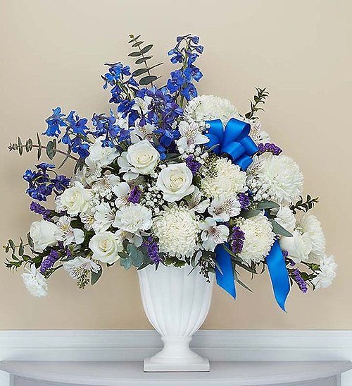 A Life Remembered in Blue and White