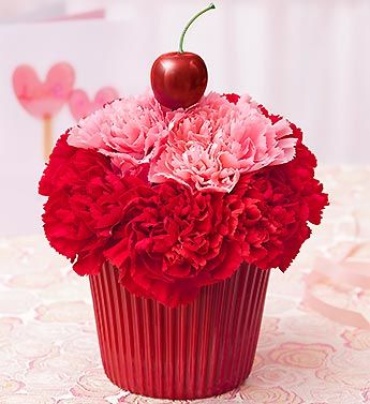Flower Cupcake (3 color options)