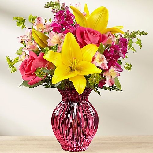 Happy Spring (made in a clear vase)